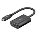Goobay Full HD USB-C / VGA Adapter - Black