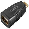 Goobay HDMI 1.4 Adapter - Gold Plated - Black