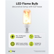 Goobay LED Flame Bulb - 4.5W