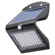 Goobay LED Solar Wall Light with Motion Sensor - 4W - Black