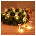 Goobay Reindeer LED String Light - 10 Pcs. - Warm White