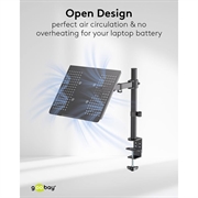 Goobay Single Laptop Mount - 10-15.6" Laptops