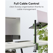 Goobay Single Laptop Mount - 10-15.6" Laptops