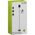 Goobay Wireless LED Floor Lamp XL 122cm - RGBW, 220lm, IP44, Rechargeable - Black