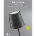 Goobay Wireless LED Table Lamp RGBW with Touch Control - 38cm - Black