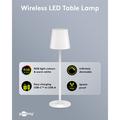 Goobay Wireless LED Table Lamp RGBW with Touch Control - 38cm - White