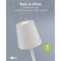 Goobay Wireless LED Table Lamp RGBW with Touch Control - 38cm - White