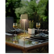 Goobay Wireless LED Table Lamp - Size S - Beige
