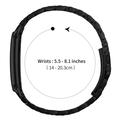 Google Fitbit Air Stainless Steel Strap - Black