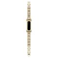 Google Fitbit Air Zinc Alloy Strap with Rhinestones - Gold