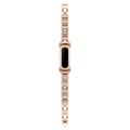 Google Fitbit Air Zinc Alloy Strap with Rhinestones - Rose Gold