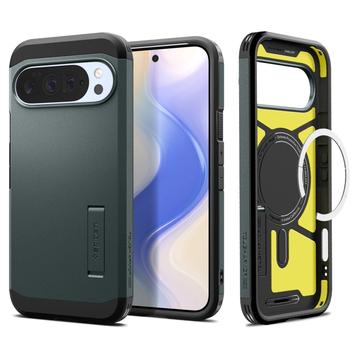 Google Pixel 10 Pro XL Spigen Tough Armor Mag Case - Abyss Green
