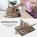 Google Pixel 10a Caseme C30 Multifunctional Wallet Case - Brown