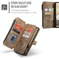 Google Pixel 10a Caseme C30 Multifunctional Wallet Case - Brown