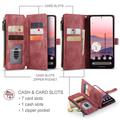 Google Pixel 10a Caseme C30 Multifunctional Wallet Case - Red