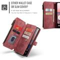 Google Pixel 10a Caseme C30 Multifunctional Wallet Case - Red