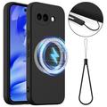Google Pixel 10a Liquid Silicone Case - MagSafe Compatible - Black