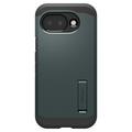 Google Pixel 10a Spigen Tough Armor Mag Case - Abyss Green
