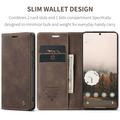 Google Pixel 11/11 Pro Caseme 013 Series Wallet Case - Coffee