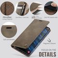 Google Pixel 11/11 Pro Caseme 033 Calf Texture Wallet Case with RFID Blocking - Coffee