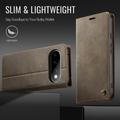 Google Pixel 11/11 Pro Caseme 033 Calf Texture Wallet Case with RFID Blocking - Coffee