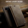 Google Pixel 11/11 Pro Caseme 033 Calf Texture Wallet Case with RFID Blocking - Coffee