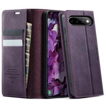 Google Pixel 11/11 Pro Caseme 033 Calf Texture Wallet Case with RFID Blocking - Purple