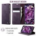Google Pixel 11/11 Pro Caseme 033 Calf Texture Wallet Case with RFID Blocking - Purple