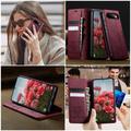 Google Pixel 11/11 Pro Caseme 033 Calf Texture Wallet Case with RFID Blocking - Red