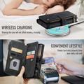 Google Pixel 11/11 Pro Caseme C30 Multifunctional Wallet Case - Black