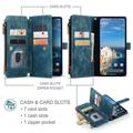 Google Pixel 11/11 Pro Caseme C30 Multifunctional Wallet Case - Blue