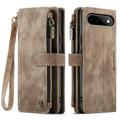 Google Pixel 11/11 Pro Caseme C30 Multifunctional Wallet Case - Brown