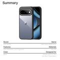 Google Pixel 11/11 Pro Dux Ducis Aimo Hybrid Case - Black