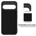 Google Pixel 11 Liquid Silicone Case with Hand Strap - Black
