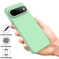 Google Pixel 11 Liquid Silicone Case with Hand Strap - Green