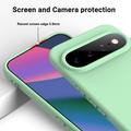 Google Pixel 11 Liquid Silicone Case with Hand Strap - Green
