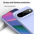 Google Pixel 11 Liquid Silicone Case with Hand Strap - Purple