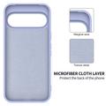 Google Pixel 11 Liquid Silicone Case with Hand Strap - Purple