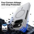 Google Pixel 11 Pro Fold Dux Ducis Yind Hybrid Case - MagSafe Compatible - Grey