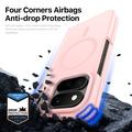 Google Pixel 11 Pro Fold Dux Ducis Yind Hybrid Case - MagSafe Compatible - Light Pink