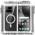 Google Pixel 11 Pro Fold Hybrid Case - MagSafe Compatible - Transparent