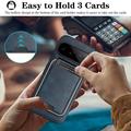 Google Pixel 11 Pro Magnetic Case with Card Holder - Blue