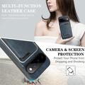 Google Pixel 11 Pro Magnetic Case with Card Holder - Blue