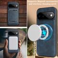 Google Pixel 11 Pro Magnetic Case with Card Holder - Blue