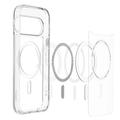 Google Pixel 11 Pro Spigen Ultra Hybrid Mag Case - White / Clear
