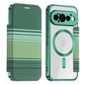 Google Pixel 11 Pro Stylish Magnetic Flip Case with RFID Card Slots