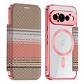 Google Pixel 11 Pro Stylish Magnetic Flip Case with RFID Card Slots