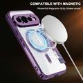 Google Pixel 11 Pro Stylish Magnetic Flip Case with RFID Card Slots - Purple