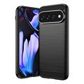 Google Pixel 11 Pro XL Brushed TPU Case - Carbon Fiber - Black