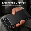 Google Pixel 11 Pro XL Brushed TPU Case - Carbon Fiber - Black